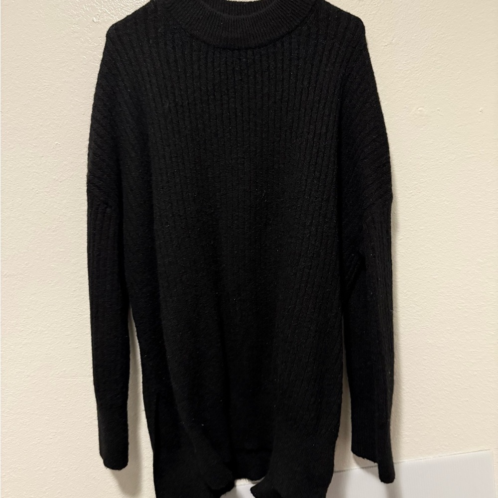Women’s Black Oversized Sweater